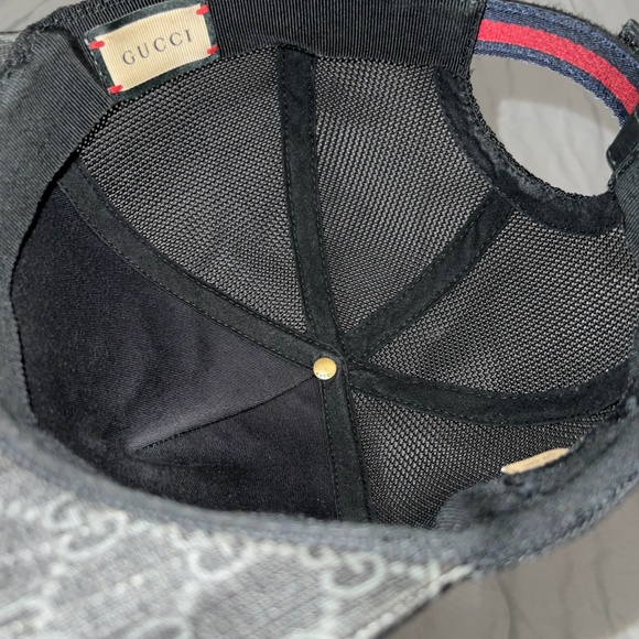 Kingsnake print GG Supreme baseball hat - Picture 3 of 5